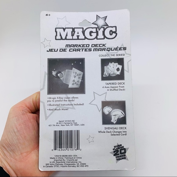 NWT Fantasma Toys RARE Professional Magic Card Deck. Marked deck for 20 tricks. - Picture 5 of 6